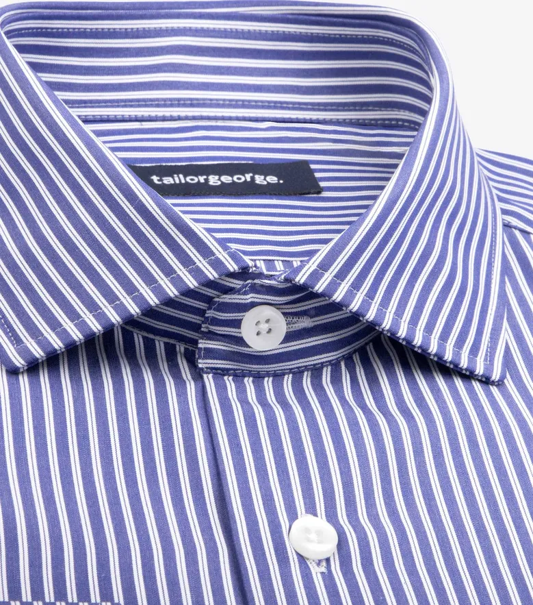 Camicia bianca in popeline facile da stirare