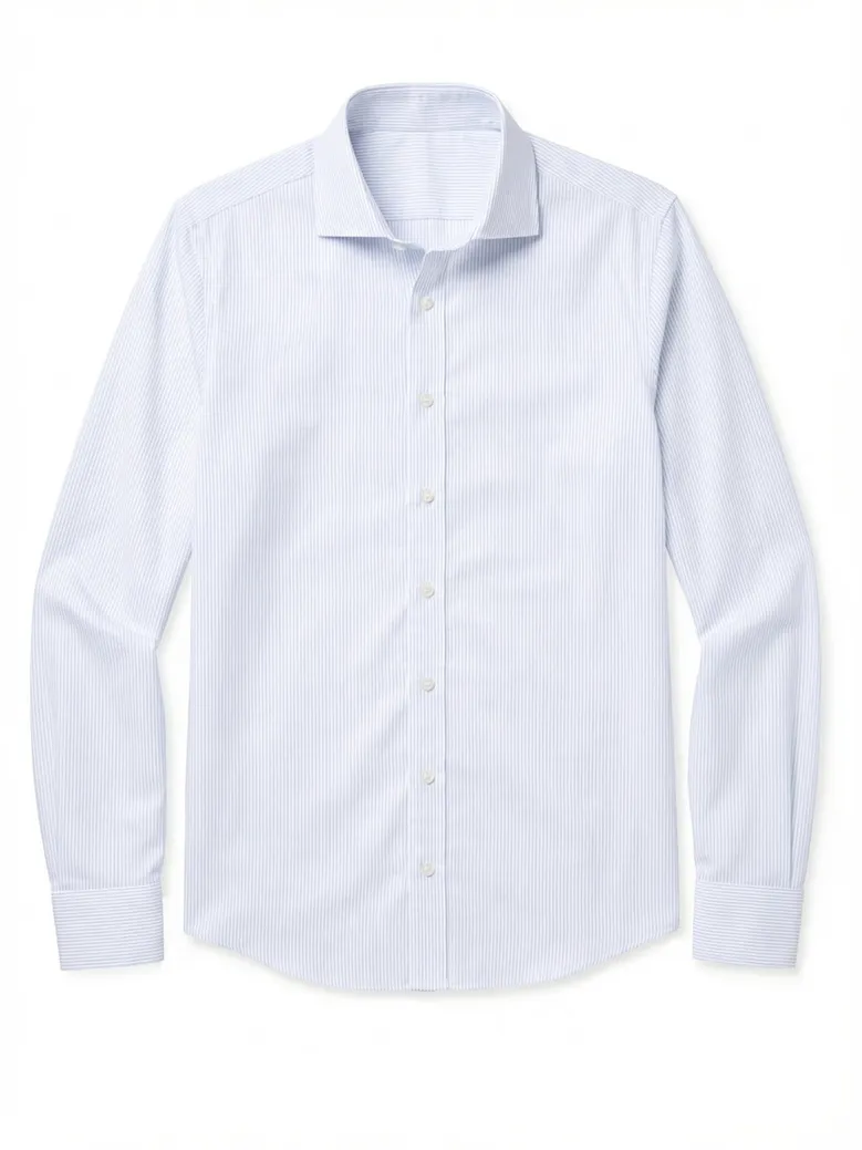 Camicia in popeline facile da stirare