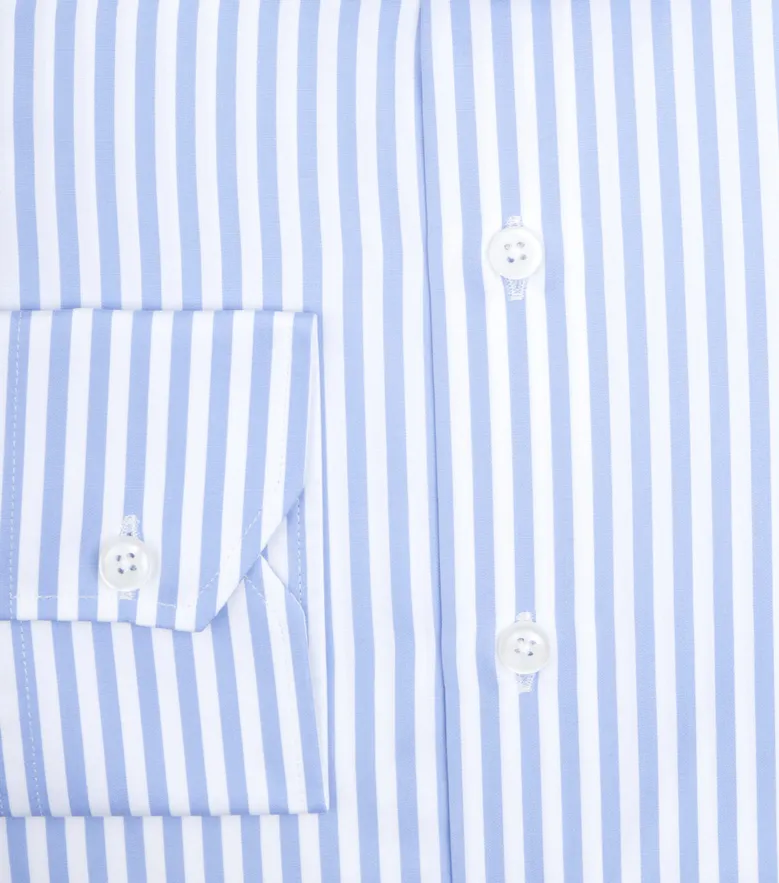 Camicia bianca in popeline facile da stirare