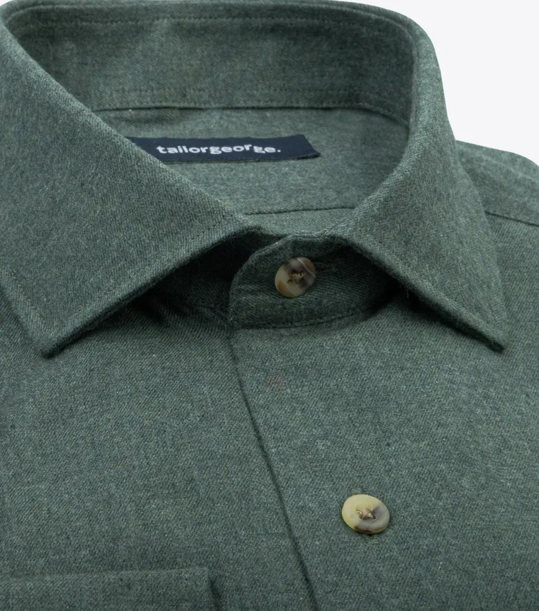 Camicia bianca in popeline facile da stirare