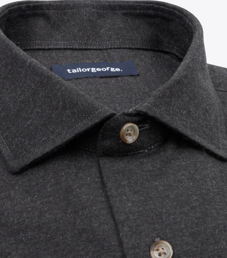 Camicia bianca in popeline facile da stirare