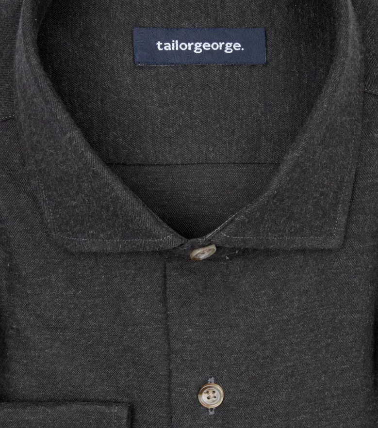 Camicia bianca in popeline facile da stirare