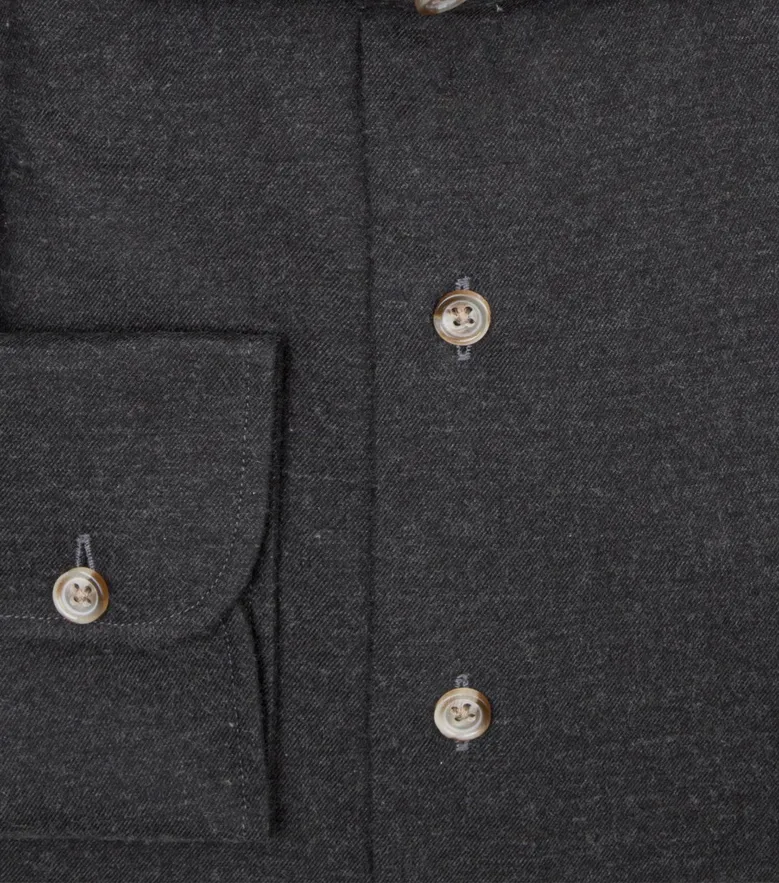 Camicia bianca in popeline facile da stirare