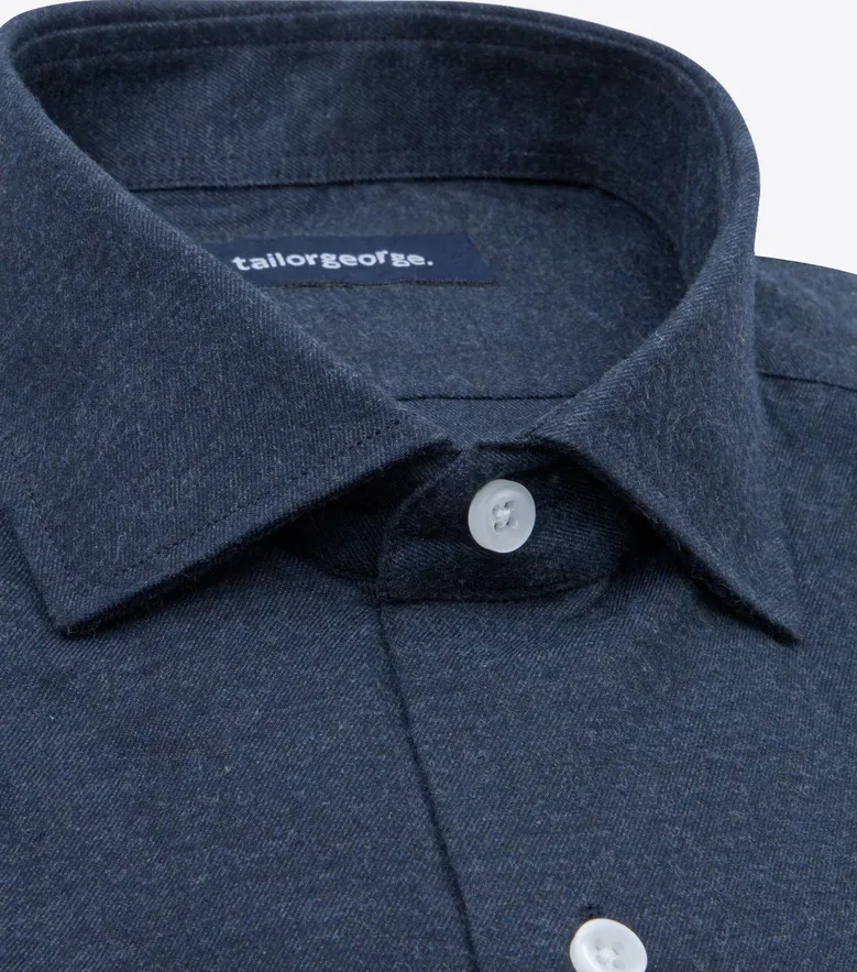 Camicia bianca in popeline facile da stirare