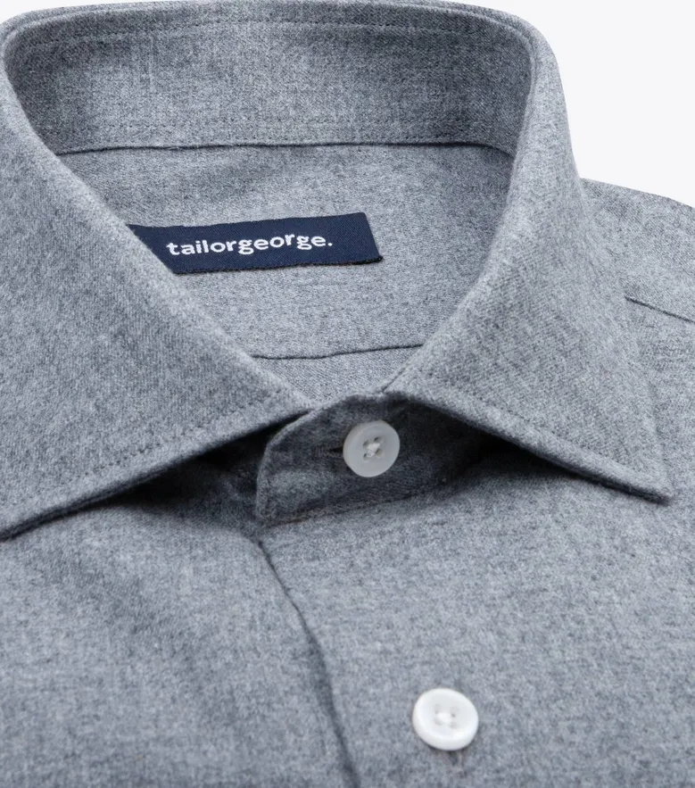 Camicia bianca in popeline facile da stirare