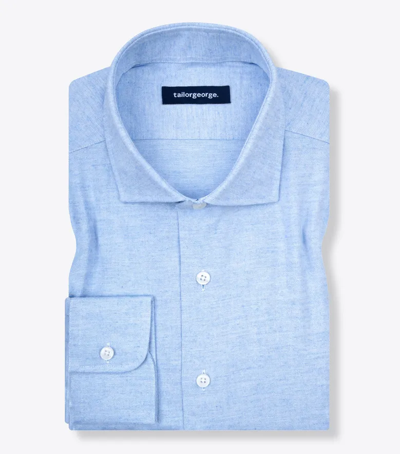Camicia bianca in popeline facile da stirare