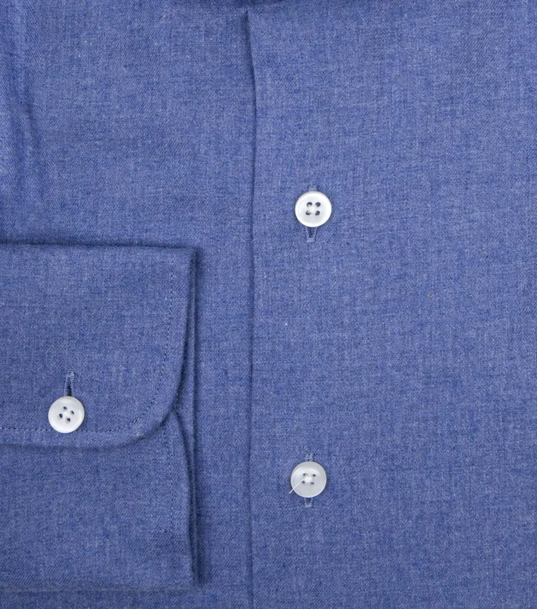 Camicia bianca in popeline facile da stirare