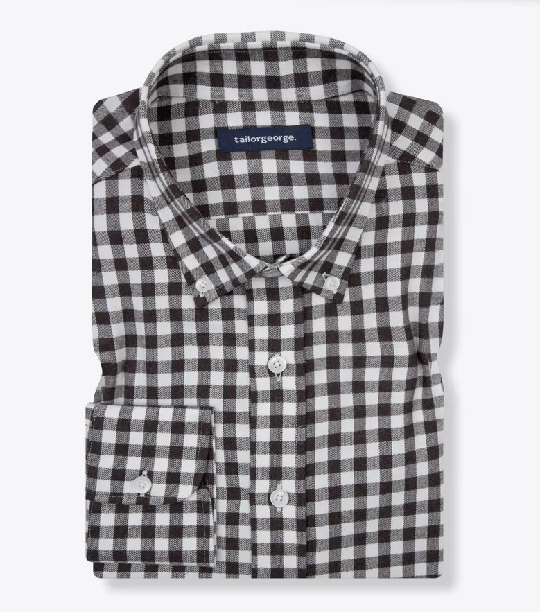 Camicia bianca in popeline facile da stirare