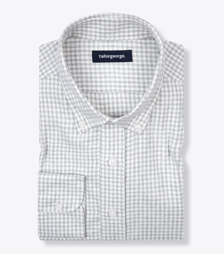 Camicia bianca in popeline facile da stirare