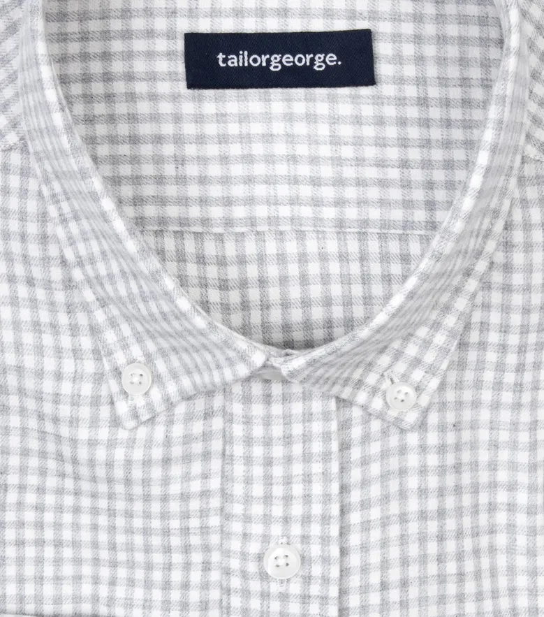 Camicia bianca in popeline facile da stirare
