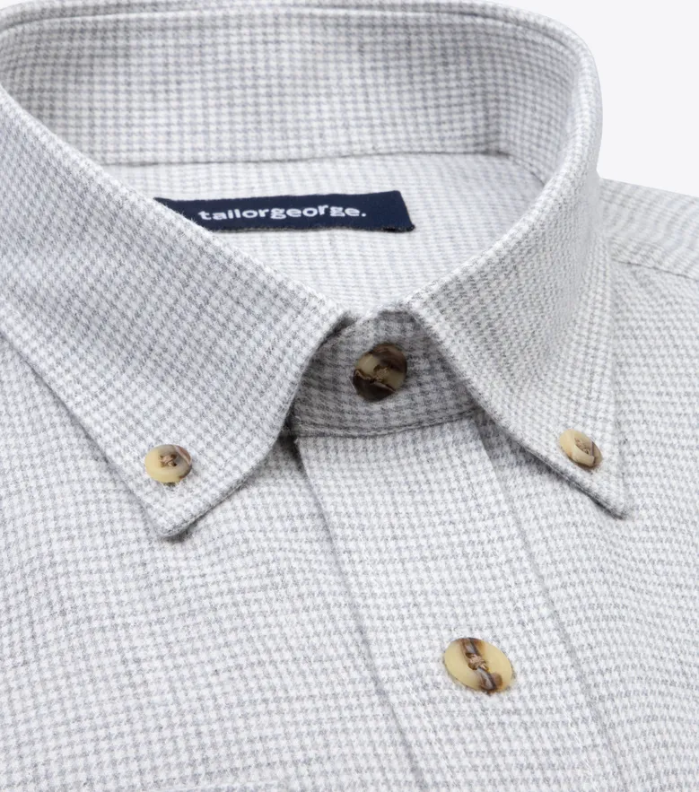 Camicia bianca in popeline facile da stirare