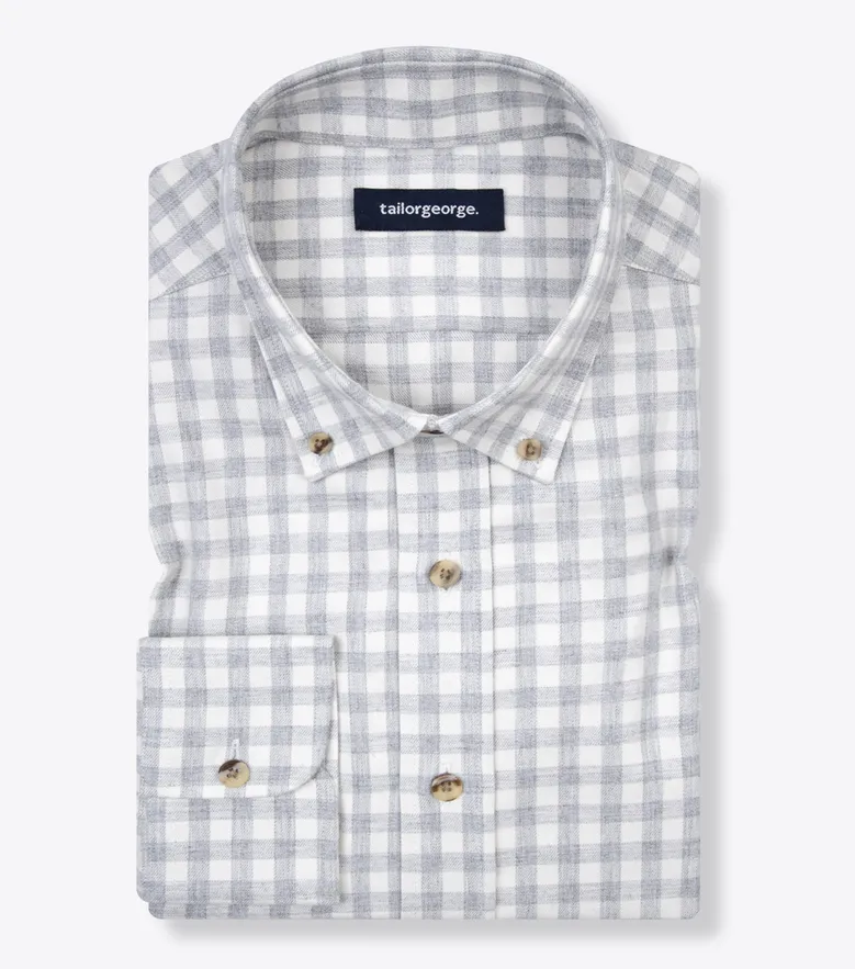 Camicia bianca in popeline facile da stirare
