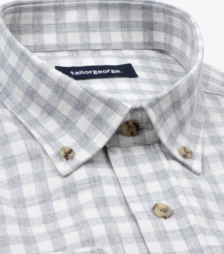 Camicia bianca in popeline facile da stirare