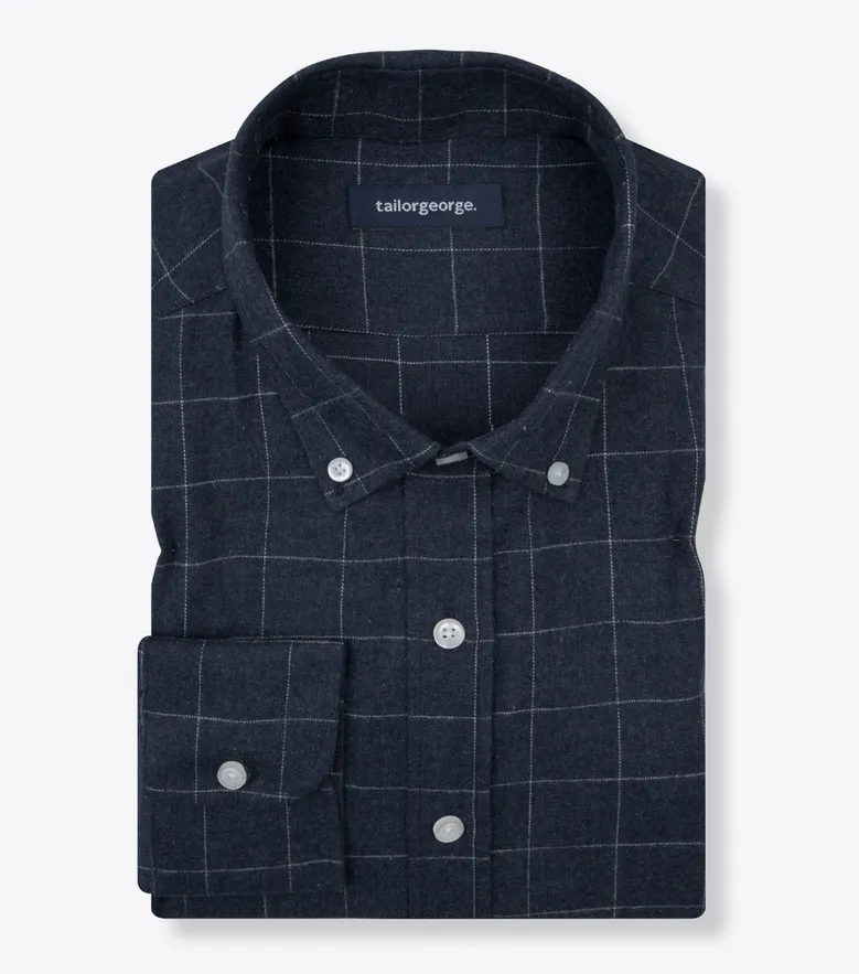 Camicia bianca in popeline facile da stirare