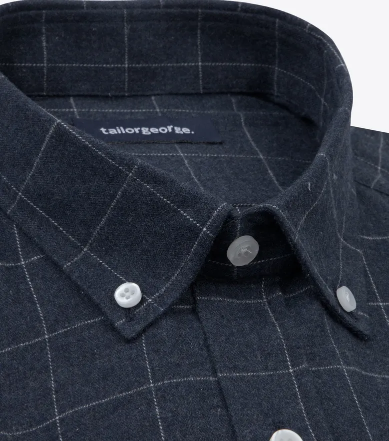 Camicia bianca in popeline facile da stirare