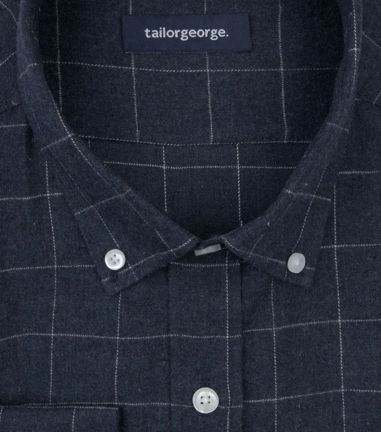 Camicia bianca in popeline facile da stirare