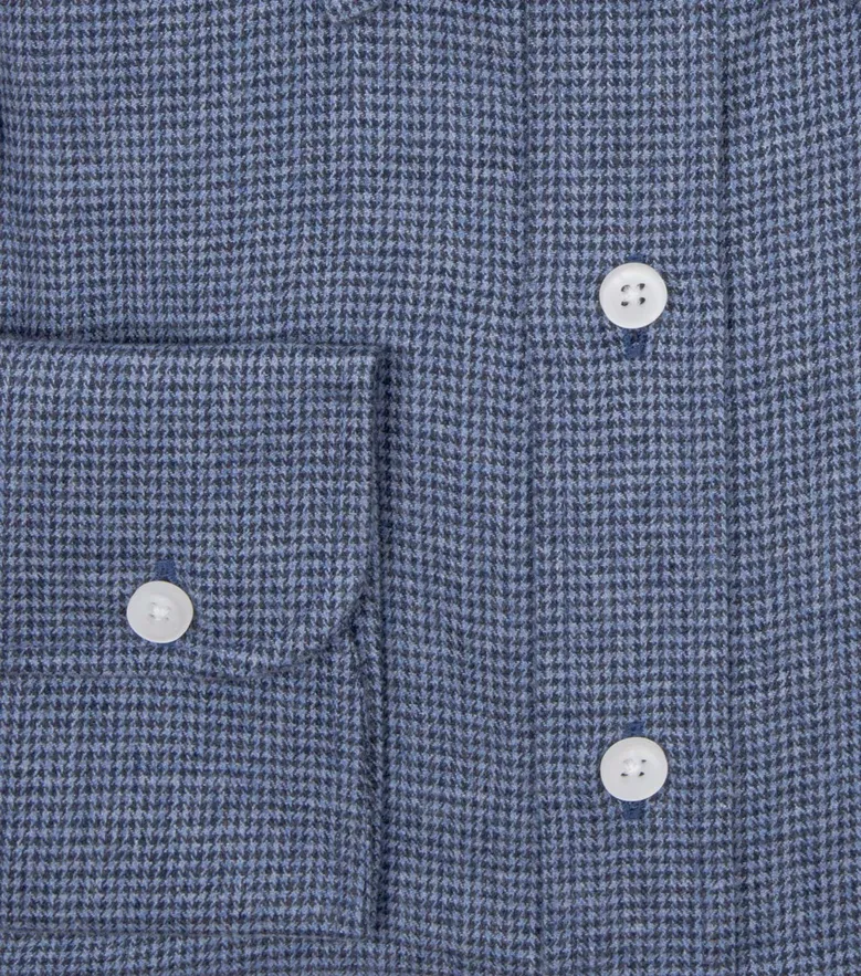 Camicia bianca in popeline facile da stirare