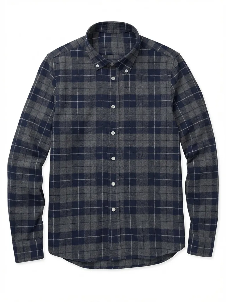 Camicia bianca in popeline facile da stirare