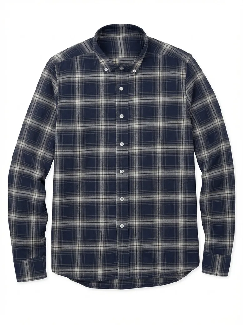 Camicia bianca in popeline facile da stirare