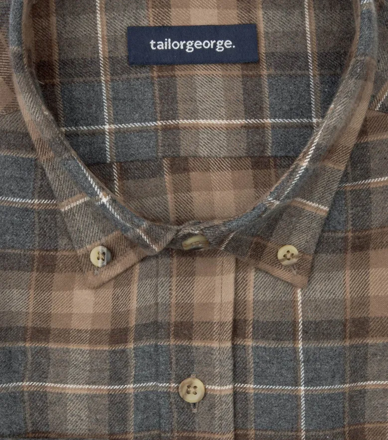 Camicia in popeline facile da stirare