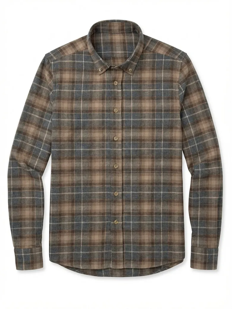 Camicia in popeline facile da stirare