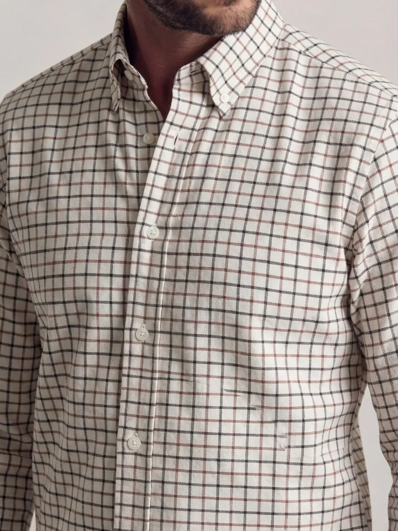 Camicia in popeline facile da stirare