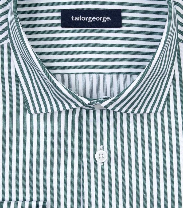 Camicia bianca in popeline facile da stirare