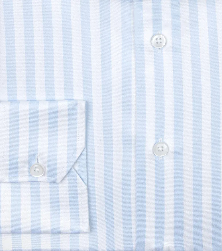 Camicia bianca in popeline facile da stirare