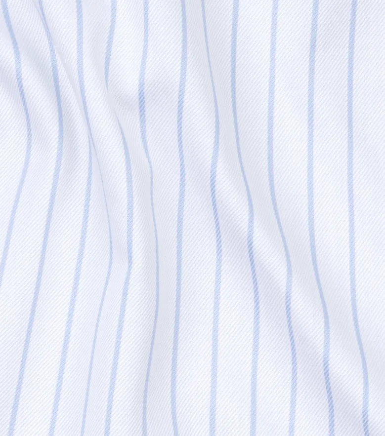 Camicia bianca in popeline facile da stirare