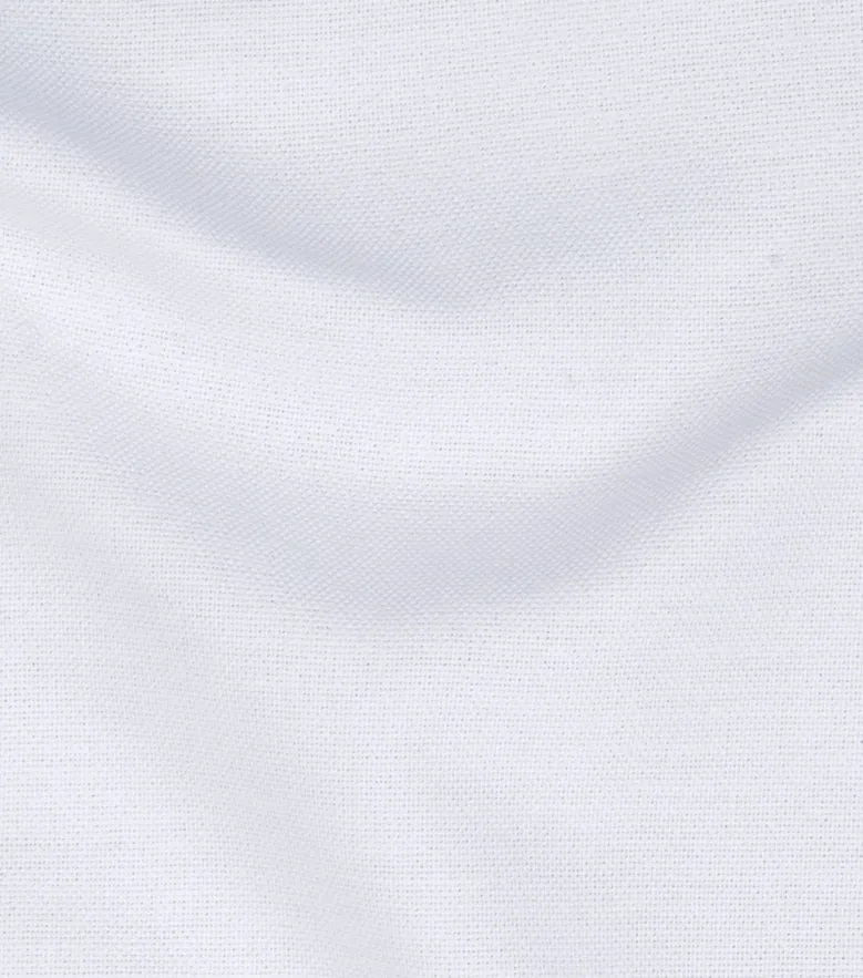 Camicia bianca in popeline facile da stirare