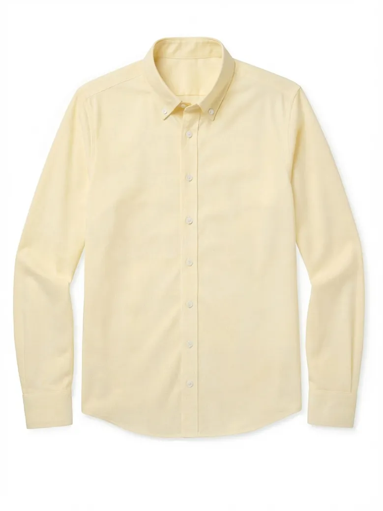 Camicia bianca in popeline facile da stirare