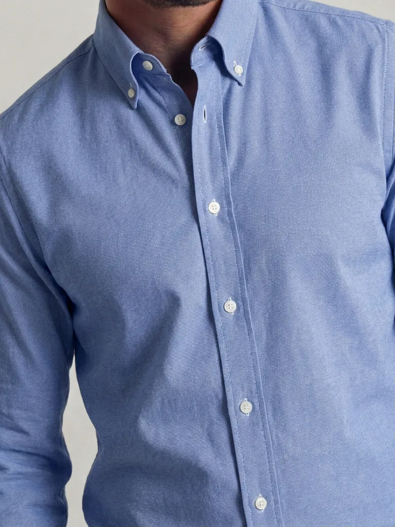 Camicia bianca in popeline facile da stirare