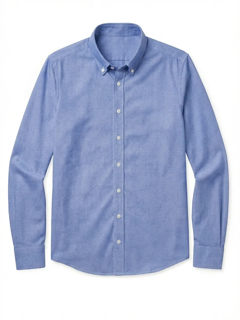 Camicia bianca in popeline facile da stirare