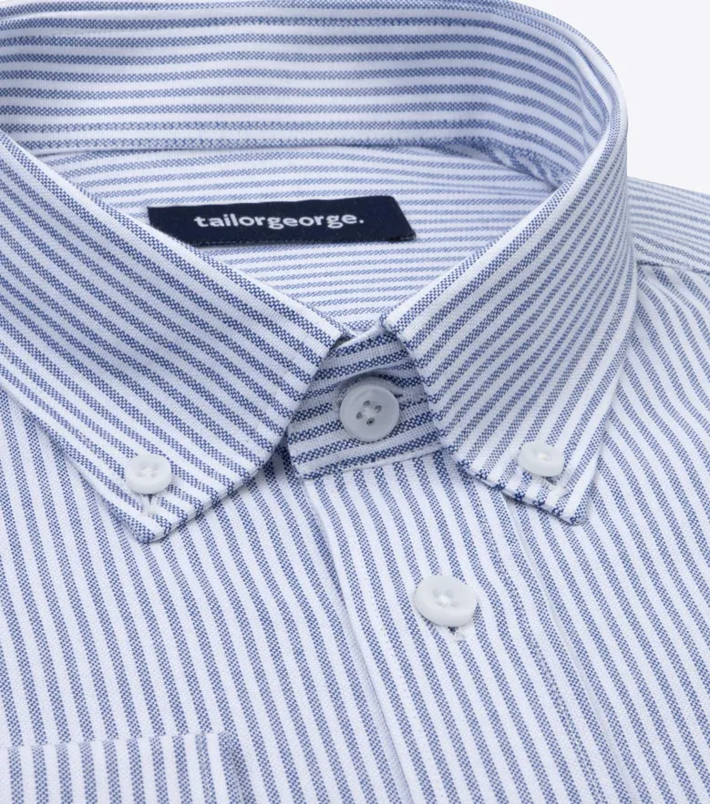 Camicia bianca in popeline facile da stirare