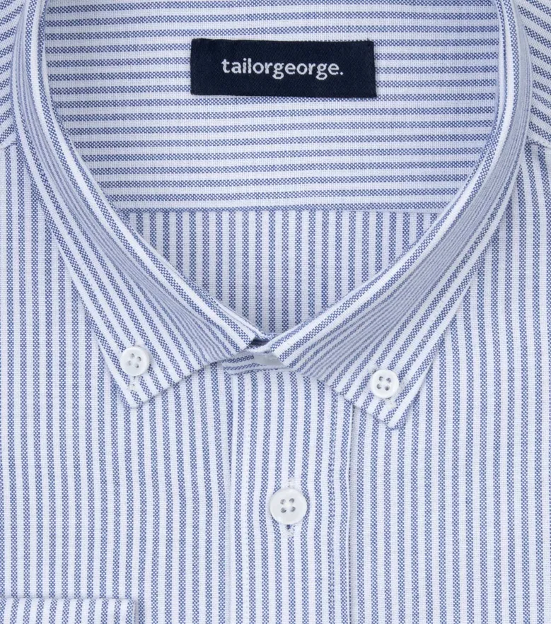 Camicia bianca in popeline facile da stirare