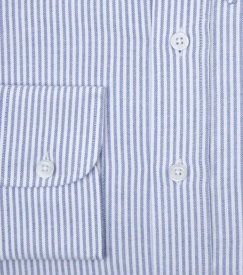 Camicia bianca in popeline facile da stirare