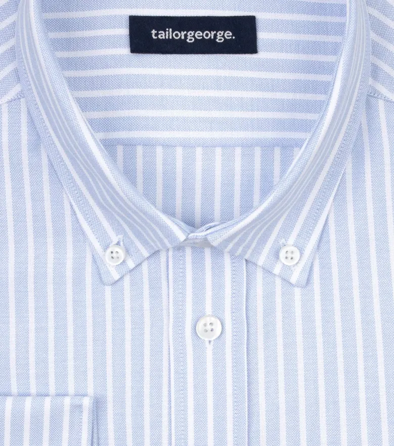 Camicia bianca in popeline facile da stirare