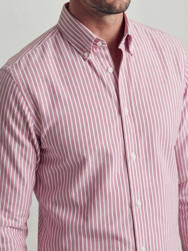 Camicia bianca in popeline facile da stirare