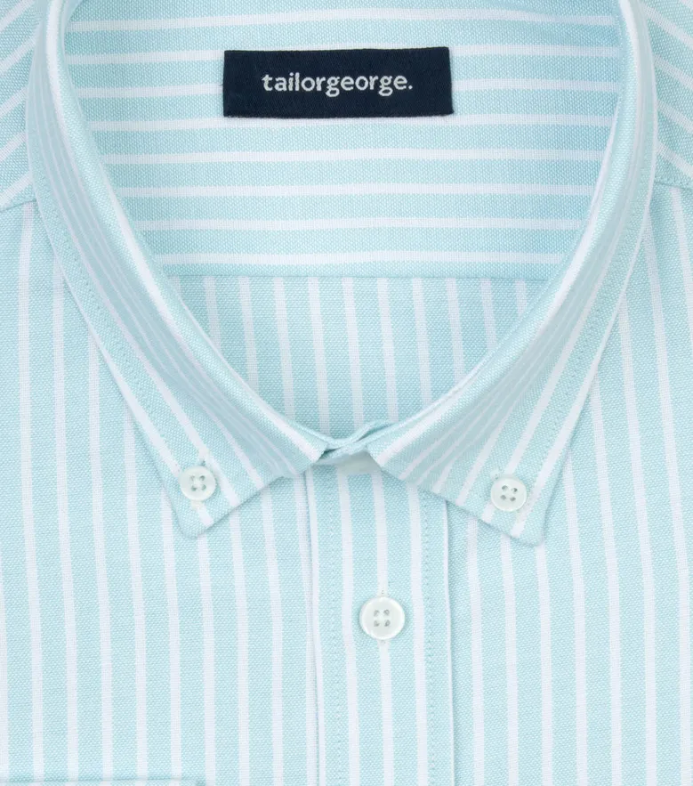 Camicia bianca in popeline facile da stirare