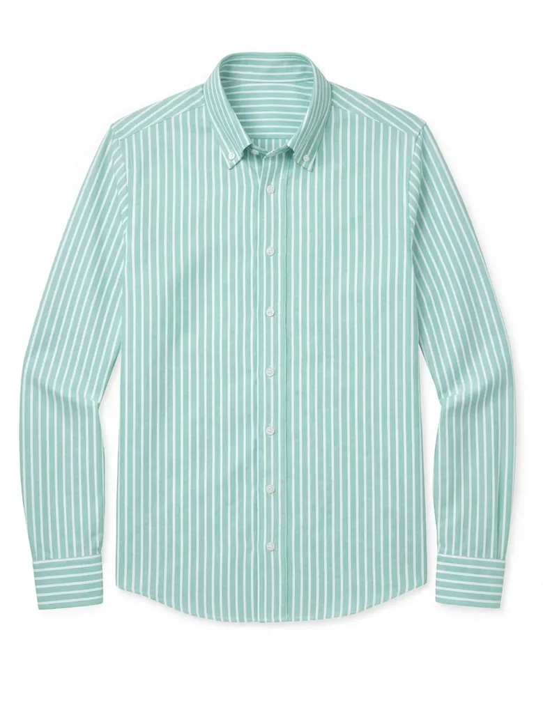 Camicia bianca in popeline facile da stirare