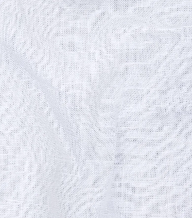 Camicia bianca in popeline facile da stirare