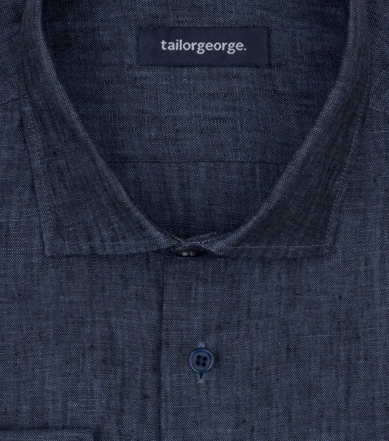 Camicia bianca in popeline facile da stirare