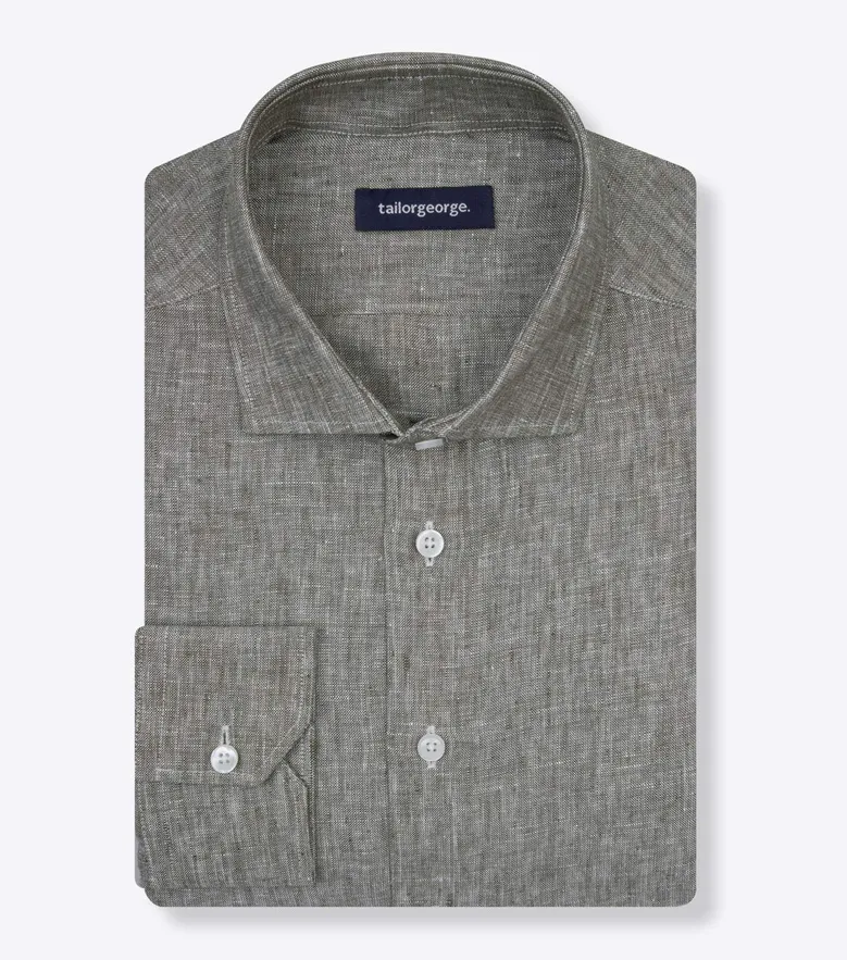 Camicia bianca in popeline facile da stirare