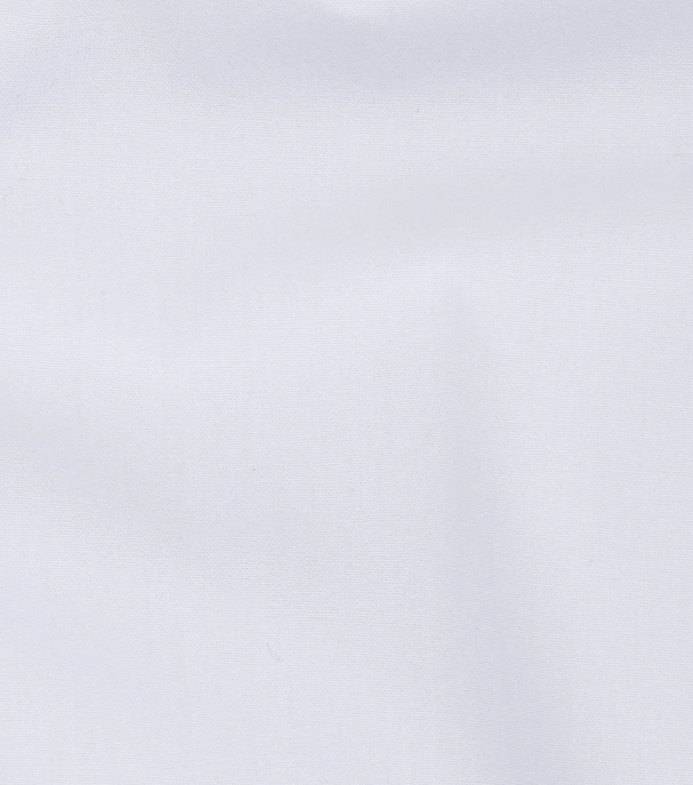 Camicia bianca in popeline facile da stirare