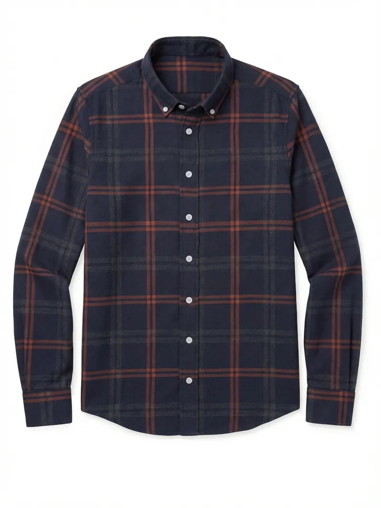 Camicia bianca in popeline facile da stirare