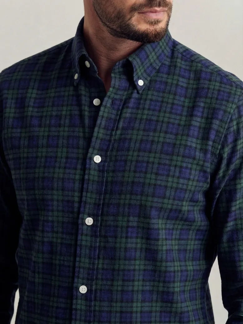 Camicia bianca in popeline facile da stirare
