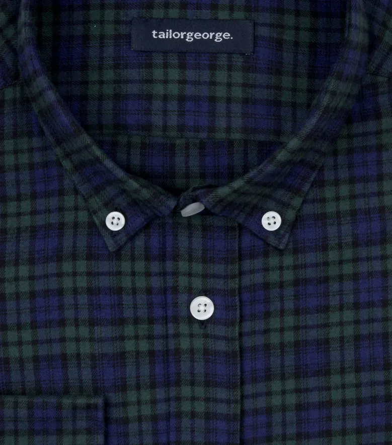 Camicia bianca in popeline facile da stirare