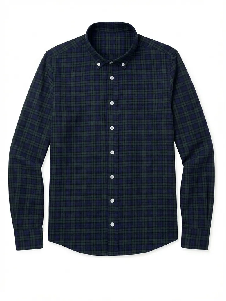 Camicia bianca in popeline facile da stirare