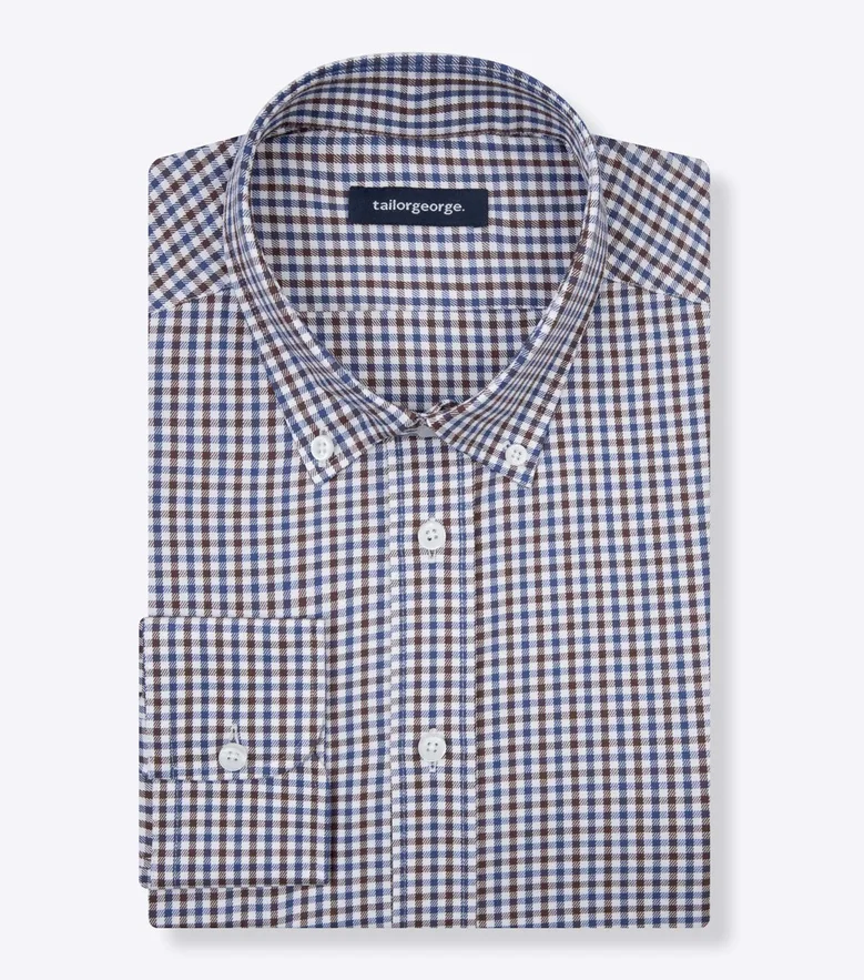 Camicia bianca in popeline facile da stirare