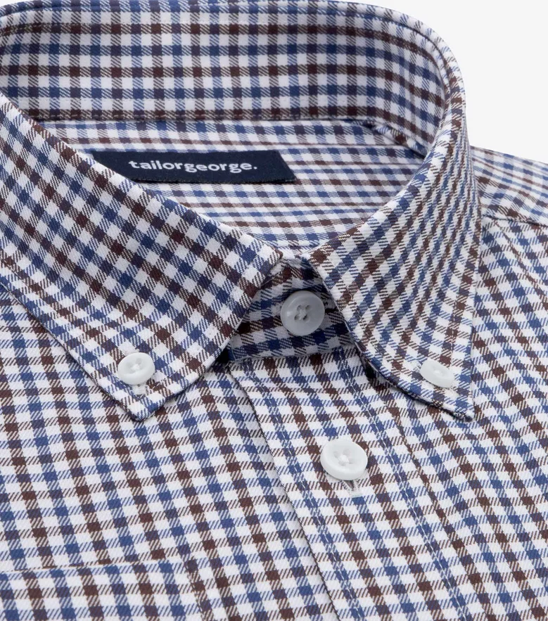 Camicia bianca in popeline facile da stirare